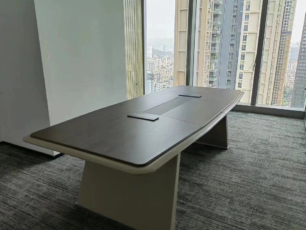 簡約現代會議桌小型會議辦公桌